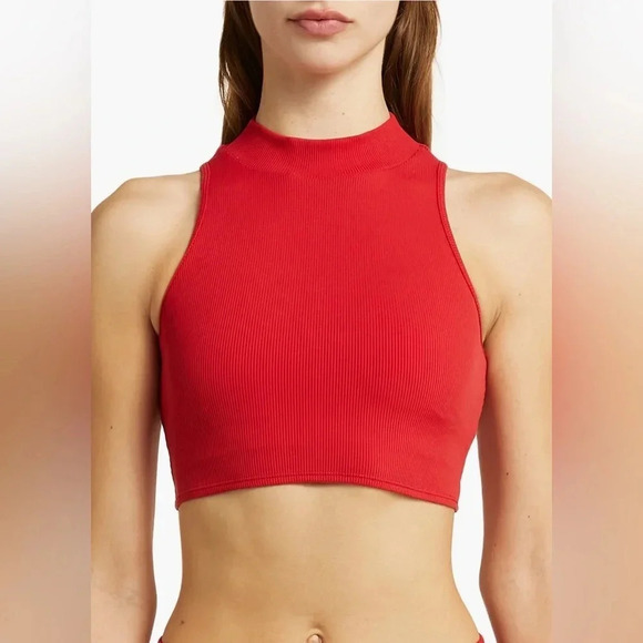 Alo Yoga Goddess Dynamite Mock Neck Top Size XS B2426 - Picture 4 of 8